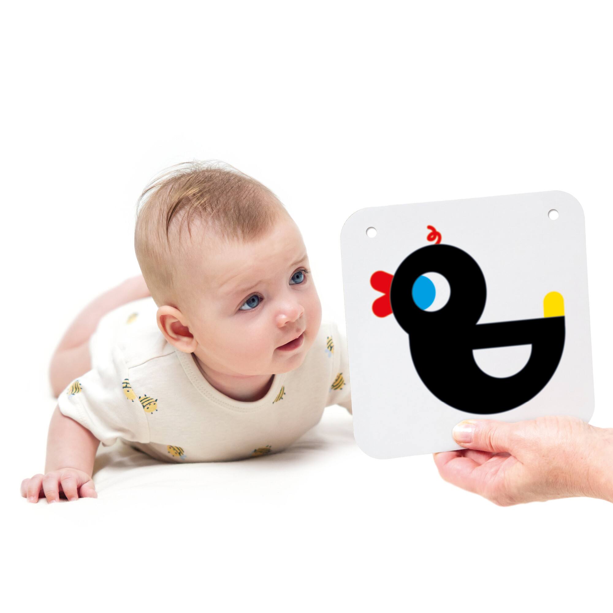 Banana Panda High Contrast Baby Cards Set
